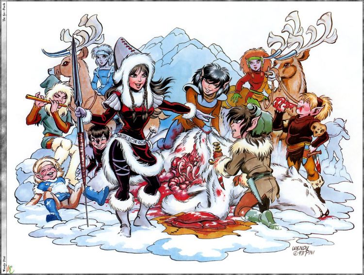 Wallpapers Comics Elfquest (covers) Wallpaper N47498