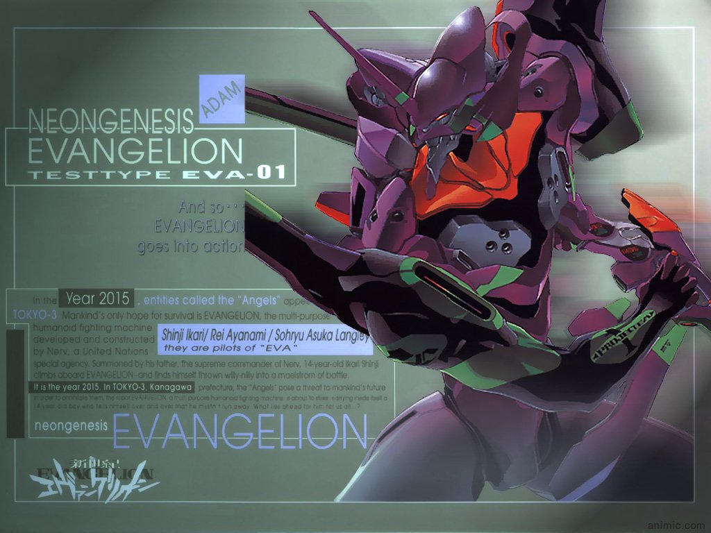 Wallpapers Cartoons Evangelion 