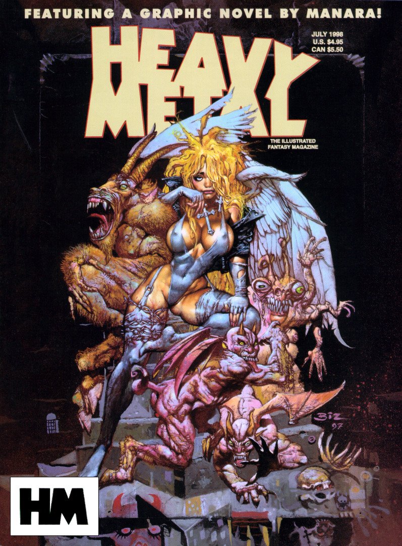 Wallpapers Comics Heavymetal (covers) 