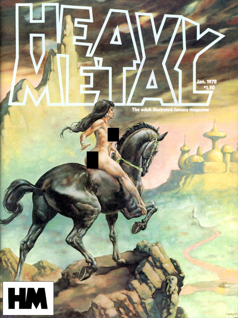 Wallpapers Comics Heavymetal (covers) 