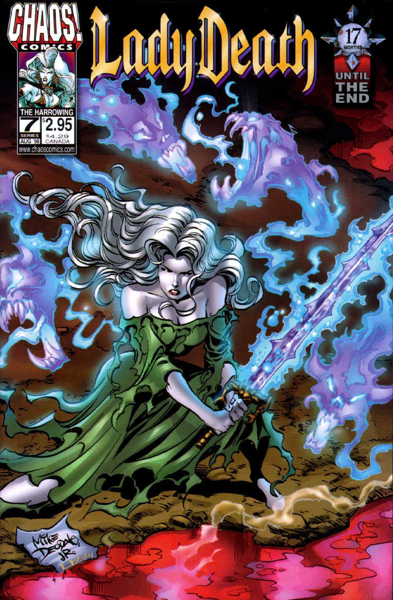 Wallpapers Comics Lady Death (covers) 