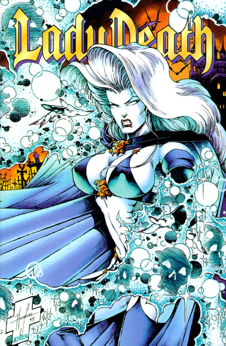 Wallpapers Comics Lady Death (covers) 