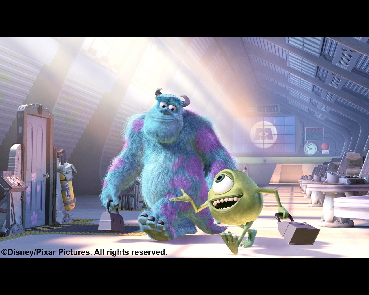 Fonds d'cran Dessins Anims Monsters Inc. 