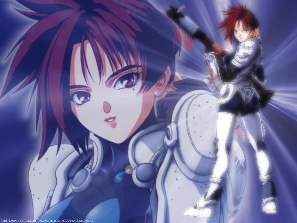 Wallpapers Cartoons Iria- Zeiram the Animation 