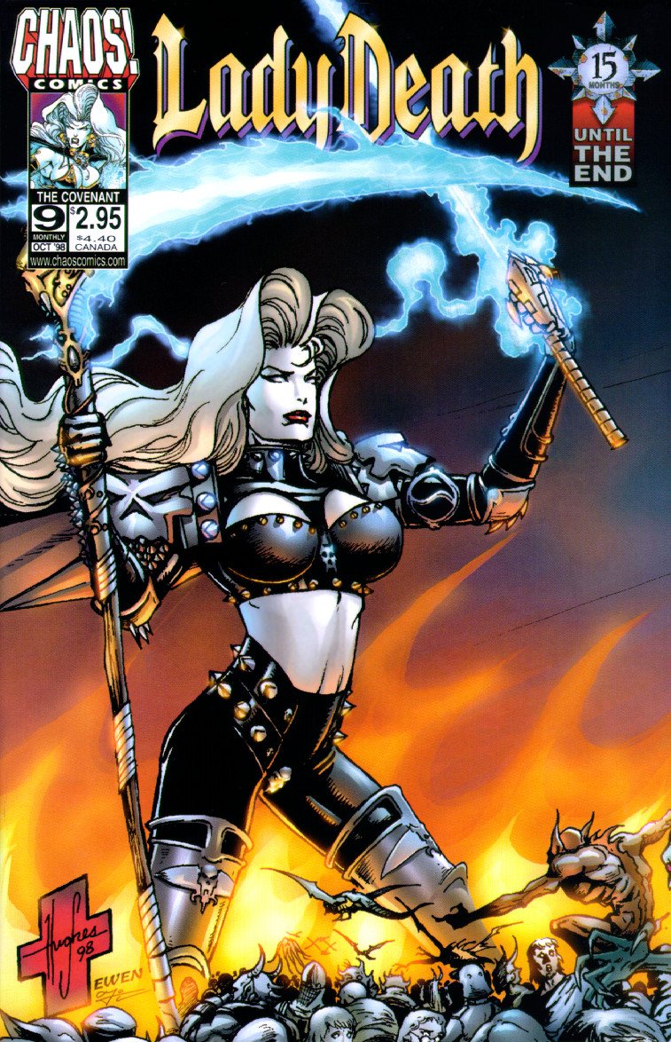 Fonds d'cran Comics et BDs Lady Death (couvertures) 