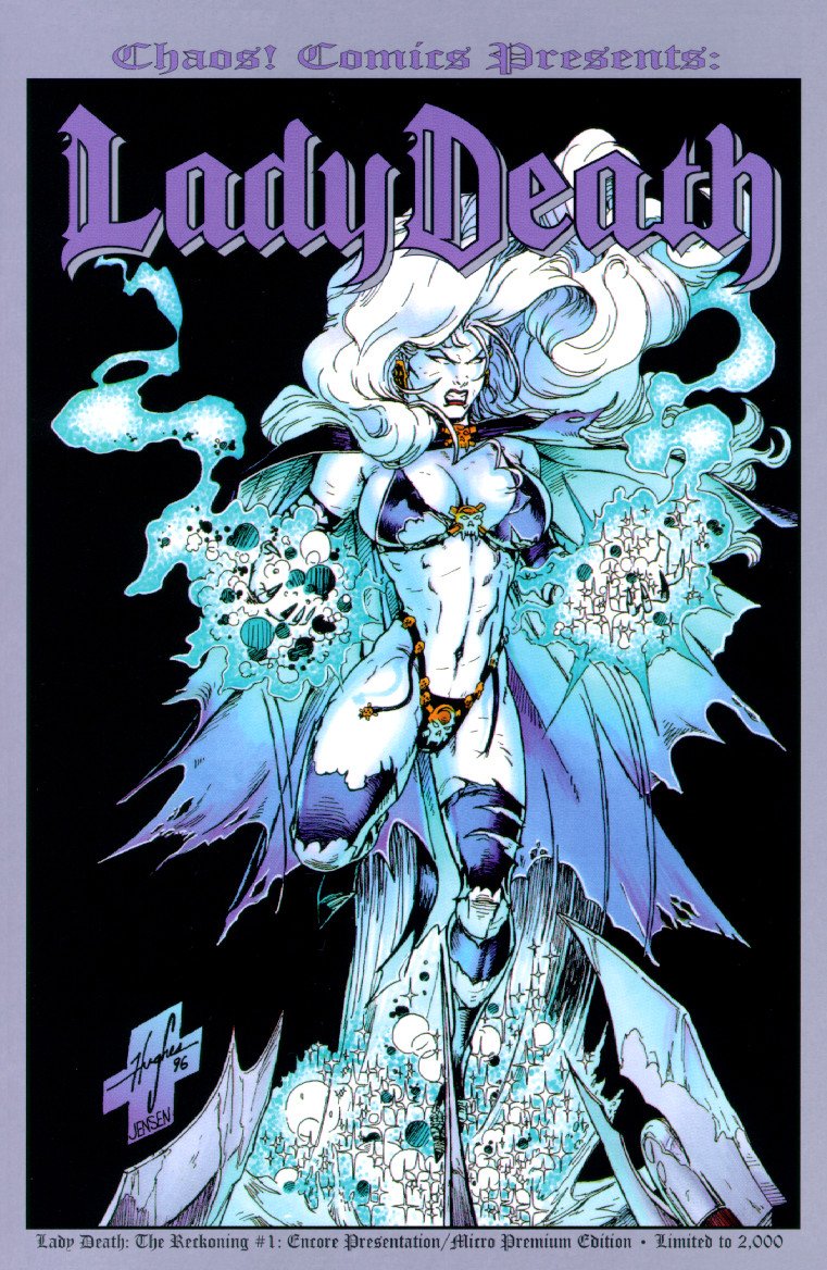 Wallpapers Comics Lady Death (covers) 