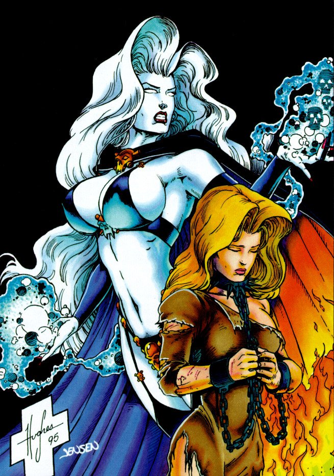 Wallpapers Comics Lady Death (covers) 