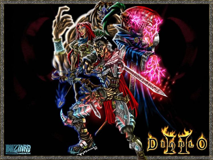 Fonds d'cran Jeux Vido Diablo Wallpaper N31752