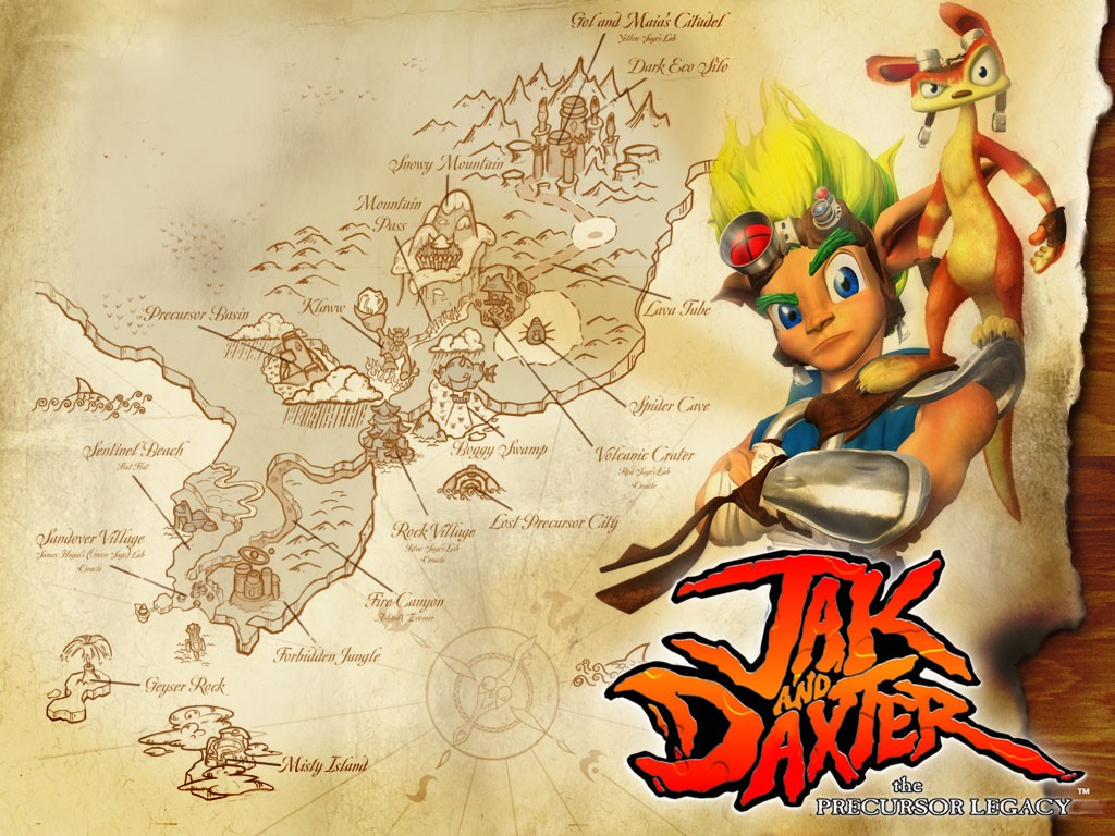 Fonds d'cran Jeux Vido Jak And Daxter : the Precursor Legacy 