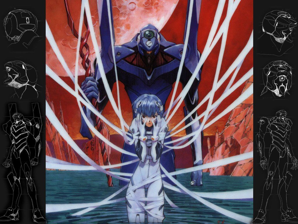 Wallpapers Cartoons Evangelion 