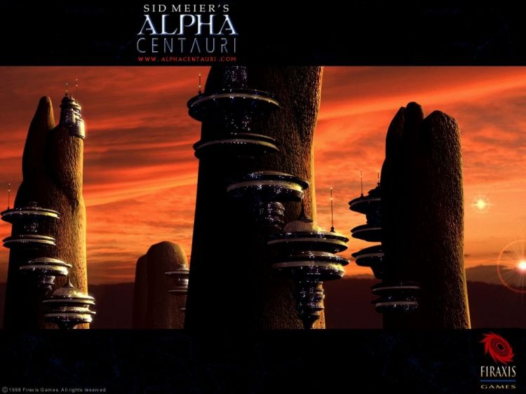 Fonds d'cran Jeux Vido Sid Meier's Alpha Centauri Wallpaper N30885