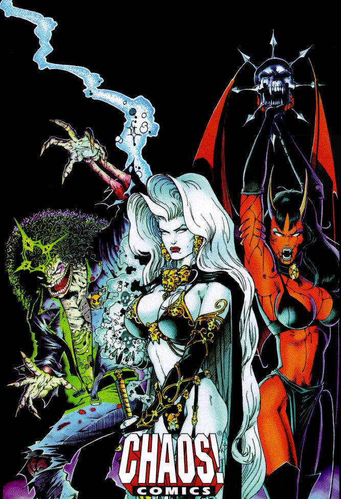 Wallpapers Comics Lady Death (covers) 