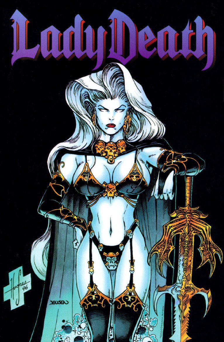 Wallpapers Comics Lady Death (covers) 