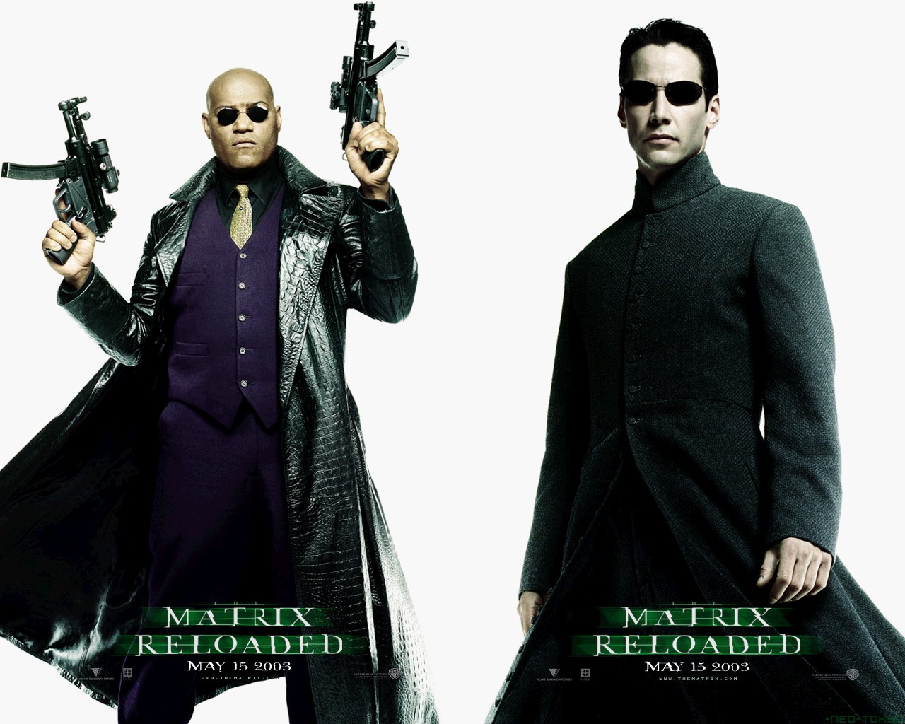 Fonds d'cran Cinma Matrix 2 Reloaded 