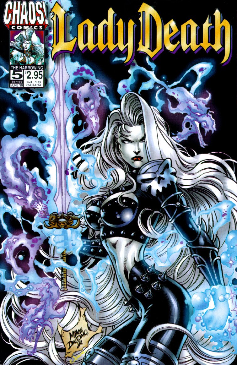 Fonds d'cran Comics et BDs Lady Death (couvertures) 