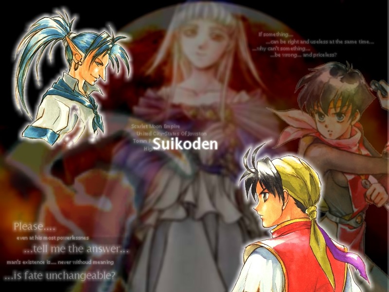 Fonds d'cran Jeux Vido Suikoden 