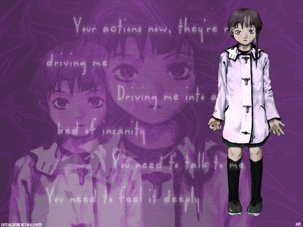 Wallpapers Manga Serial Experiments Lain 