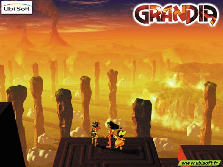 Fonds d'cran Jeux Vido Grandia 1 et 2 Wallpaper N32669