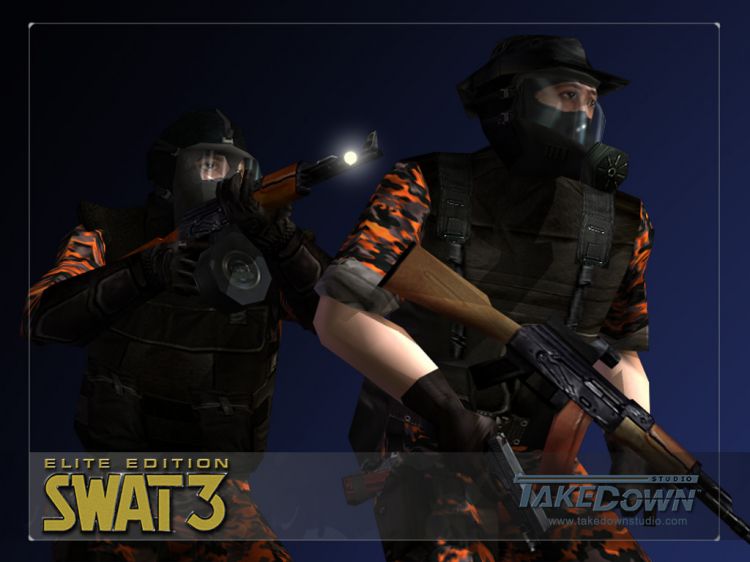 Fonds d'cran Jeux Vido S.W.A.T. 3 Wallpaper N34839