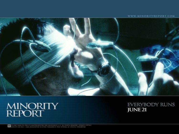 Fonds d'cran Cinma Minority Report Wallpaper N29814