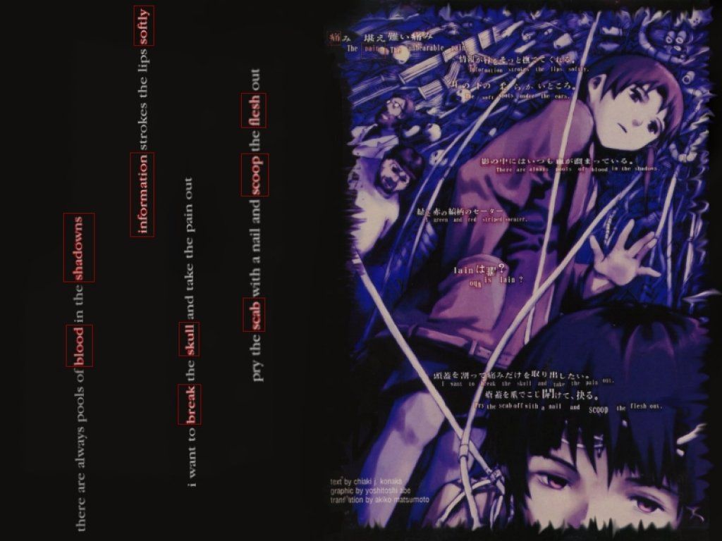 Wallpapers Manga Serial Experiments Lain 