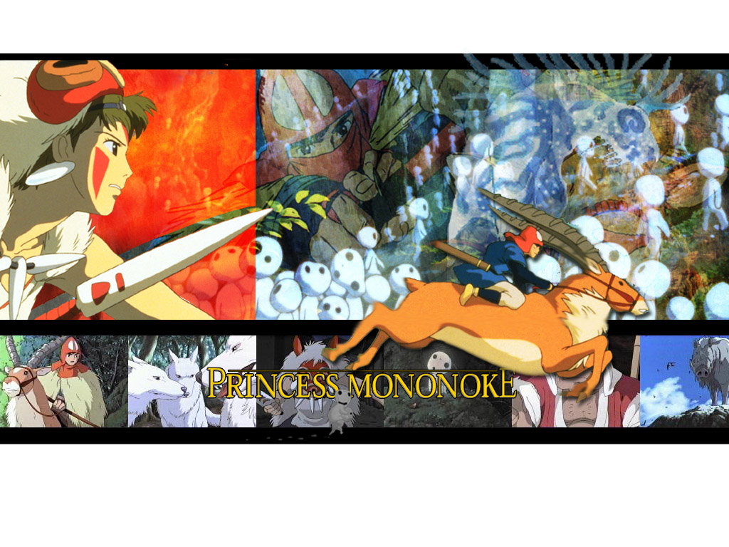 Wallpapers Cartoons Princess Mononoke 