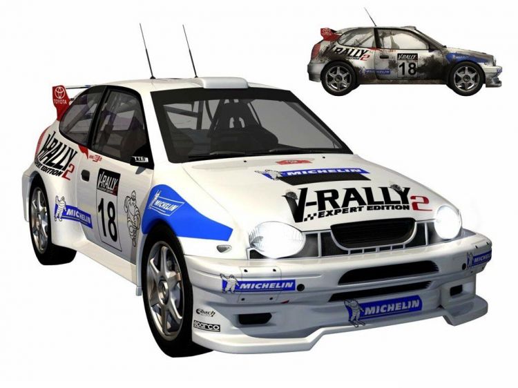 Fonds d'cran Jeux Vido V-Rally Wallpaper N35410