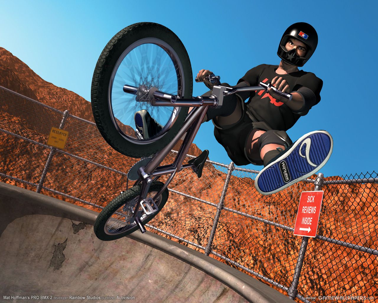 Fonds d'cran Jeux Vido Matt Hoffman's Pro Bmx 2 