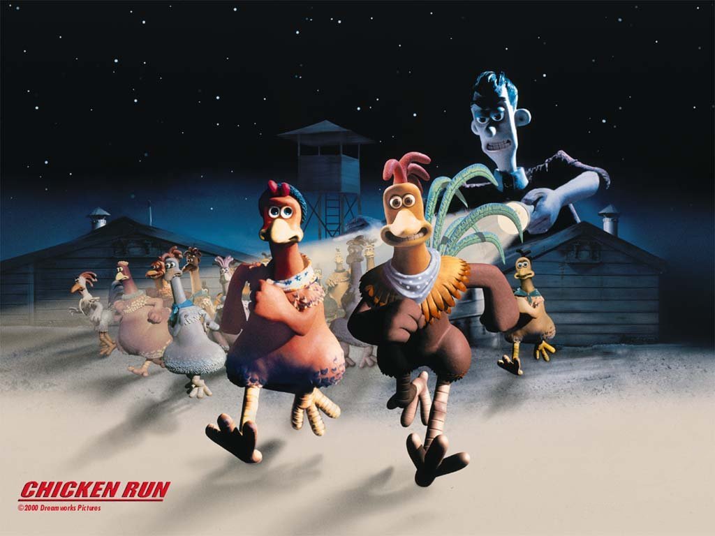 Wallpapers Cartoons Chicken Run 