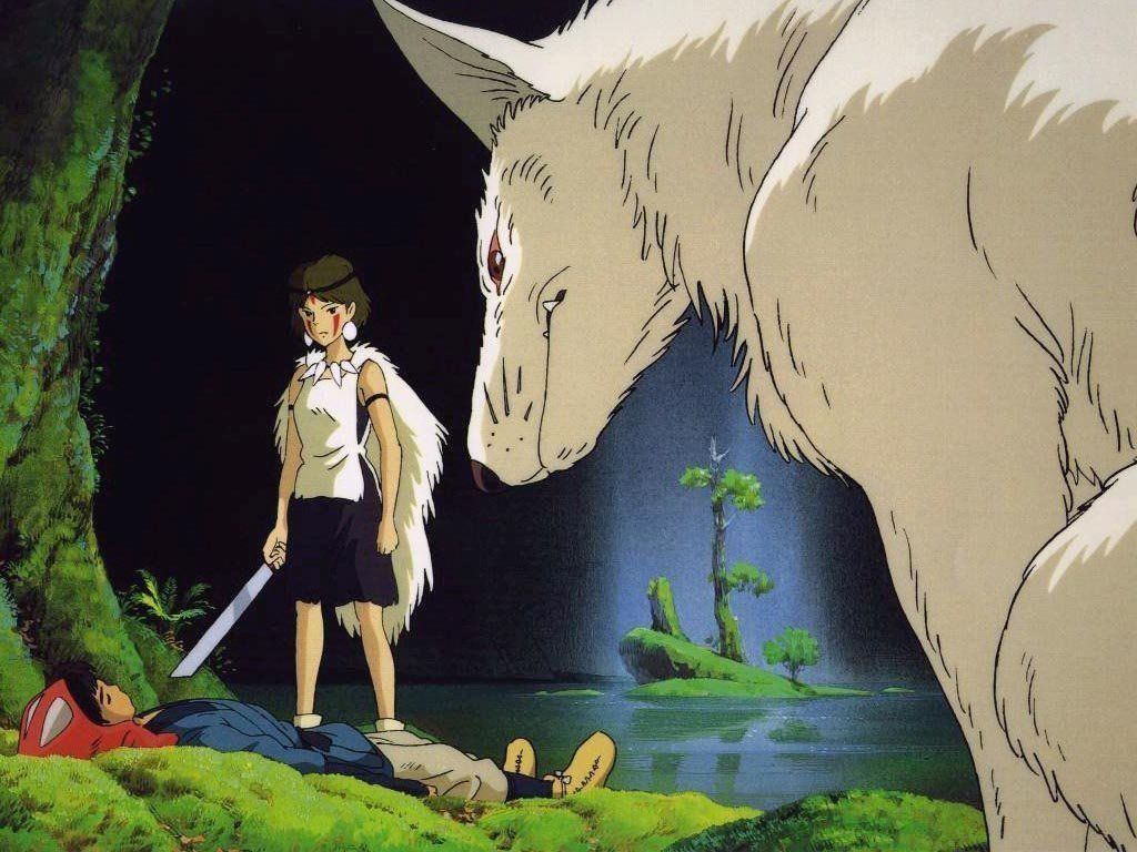 Wallpapers Cartoons Princess Mononoke 