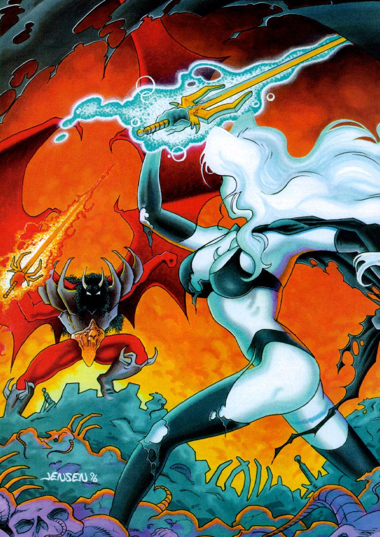 Fonds d'cran Comics et BDs Lady Death (couvertures) 