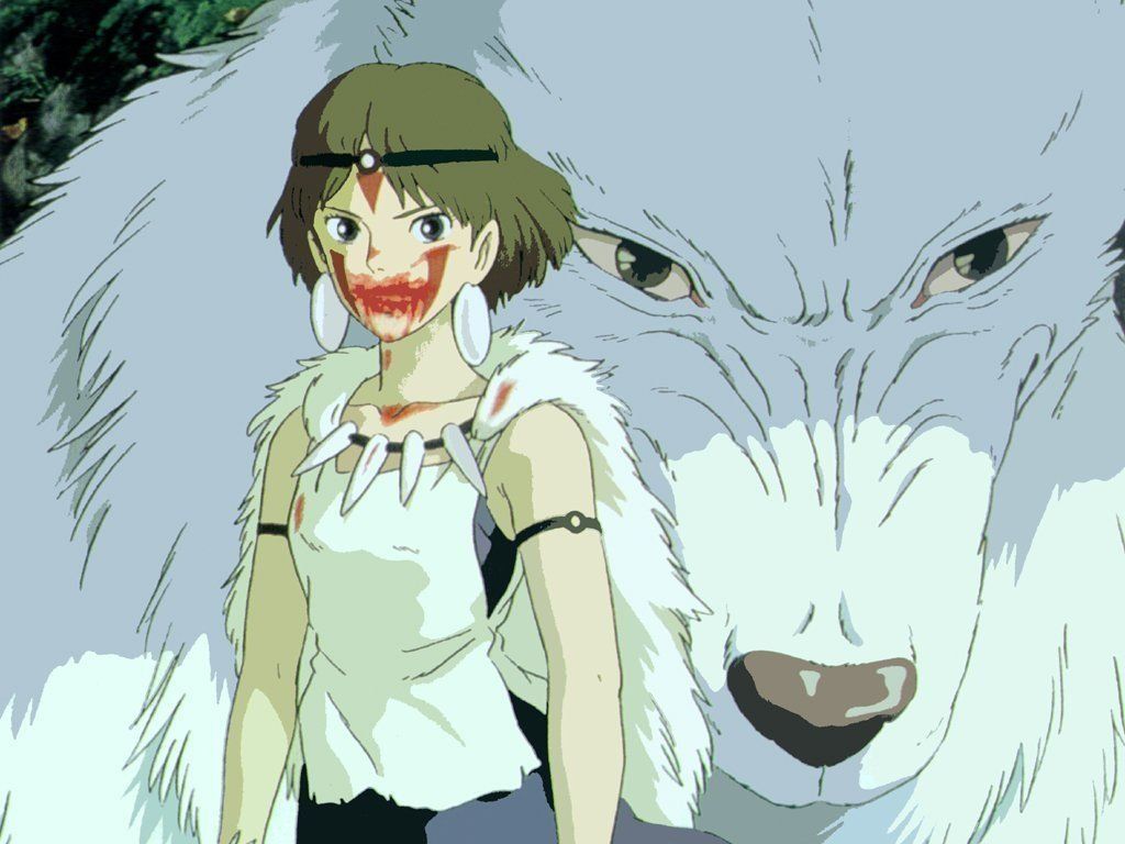 Wallpapers Cartoons Princess Mononoke 