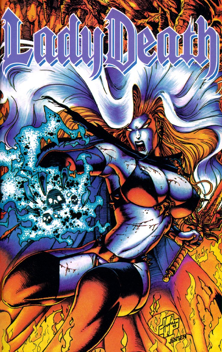 Wallpapers Comics Lady Death (covers) 