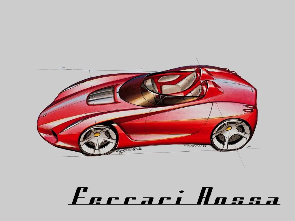 Wallpapers Cars Cars drawings 