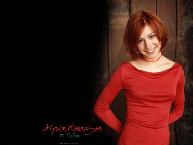 Wallpapers Celebrities Women Alyson Hannigan Wallpaper N54698