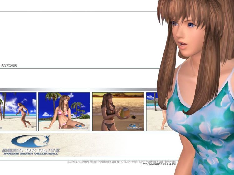 Fonds d'cran Jeux Vido Dead or Alive Xtreme Beach Volleyball Wallpaper N37019