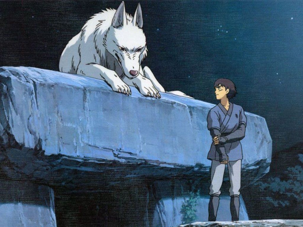 Wallpapers Cartoons Princess Mononoke 