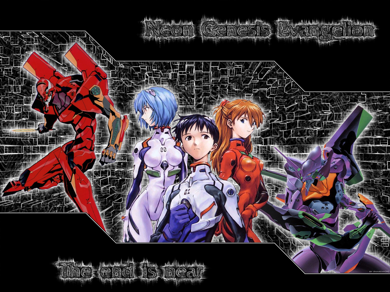 Wallpapers Cartoons Evangelion 