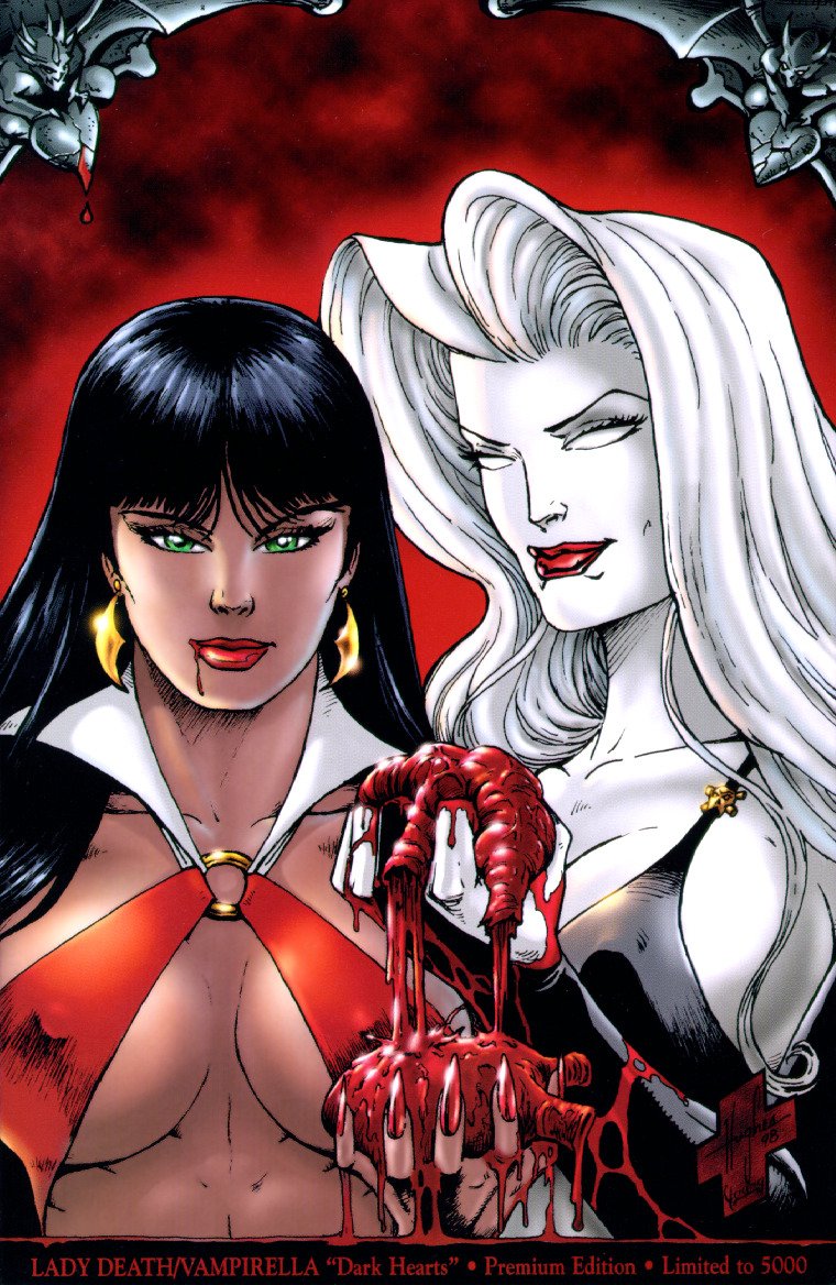 Wallpapers Comics Lady Death (covers) 