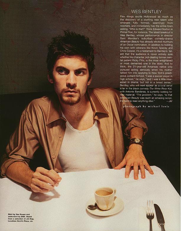 Fonds d'cran Clbrits Homme Wes Bentley 