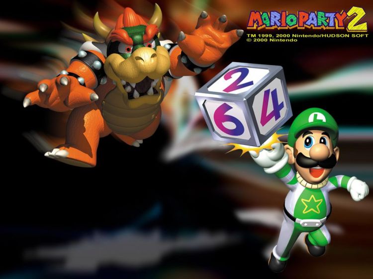 Fonds d'cran Jeux Vido Mario Party 2 Wallpaper N33350