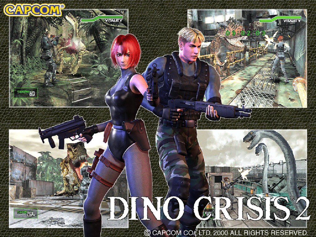 Fonds d'cran Jeux Vido Dino Crisis 2 