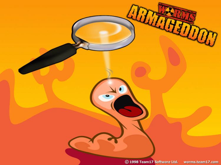 Fonds d'cran Jeux Vido Worms Wallpaper N35692