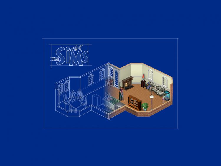 Fonds d'cran Jeux Vido The Sims Wallpaper N34990