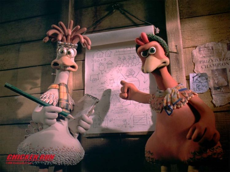 Wallpapers Cartoons Chicken Run Wallpaper N30002