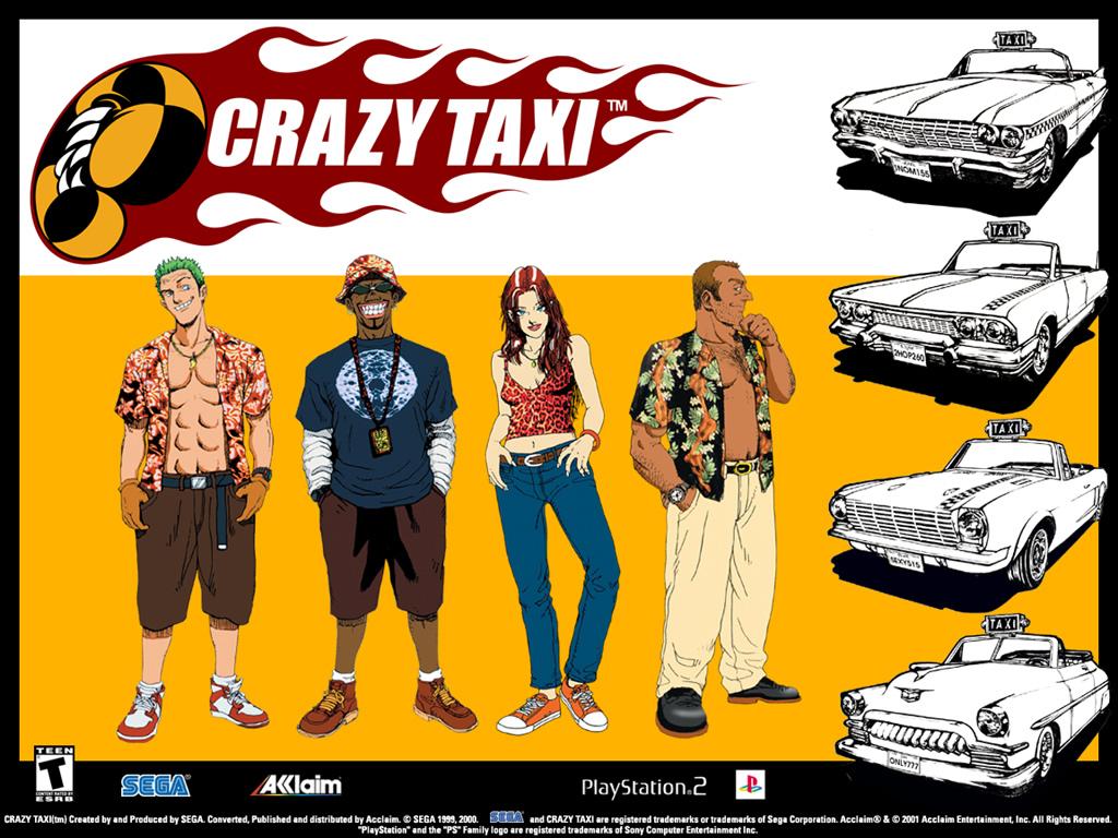 Fonds d'cran Jeux Vido Crazy Taxi 