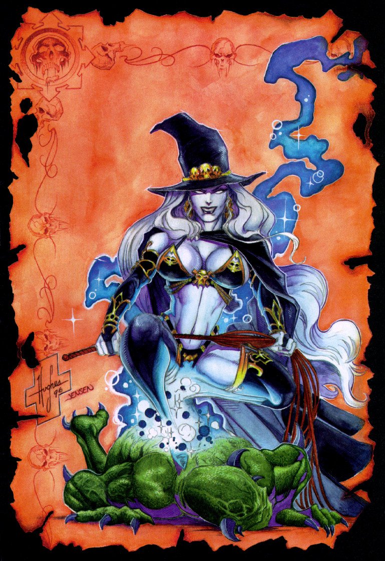 Wallpapers Comics Lady Death (covers) 