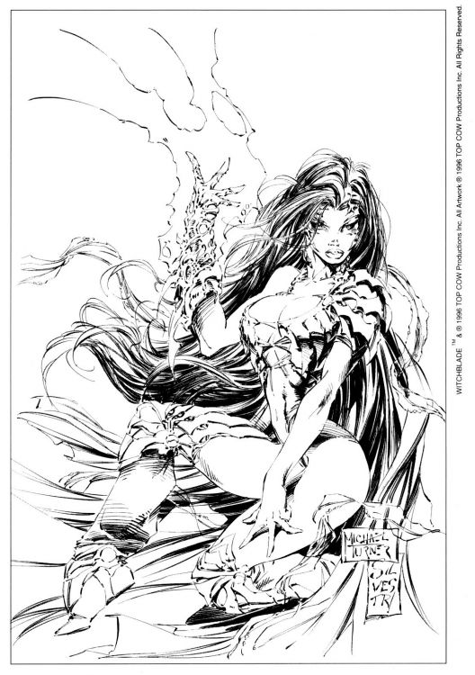 Fonds d'cran Comics et BDs Witchblade (couvertures) Wallpaper N48351