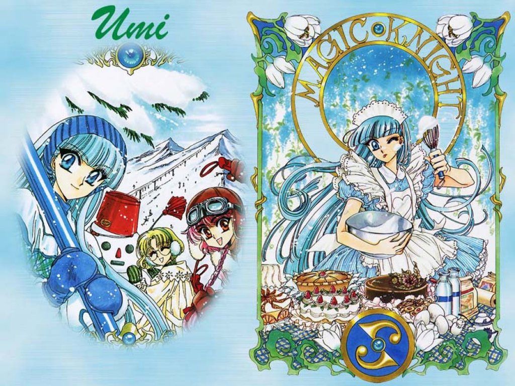 Fonds d'cran Manga Magic Knight Rayearth 