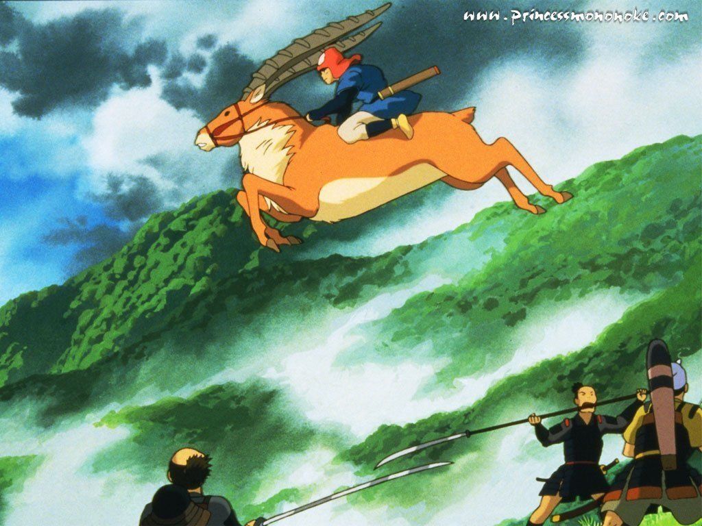 Wallpapers Cartoons Princess Mononoke 